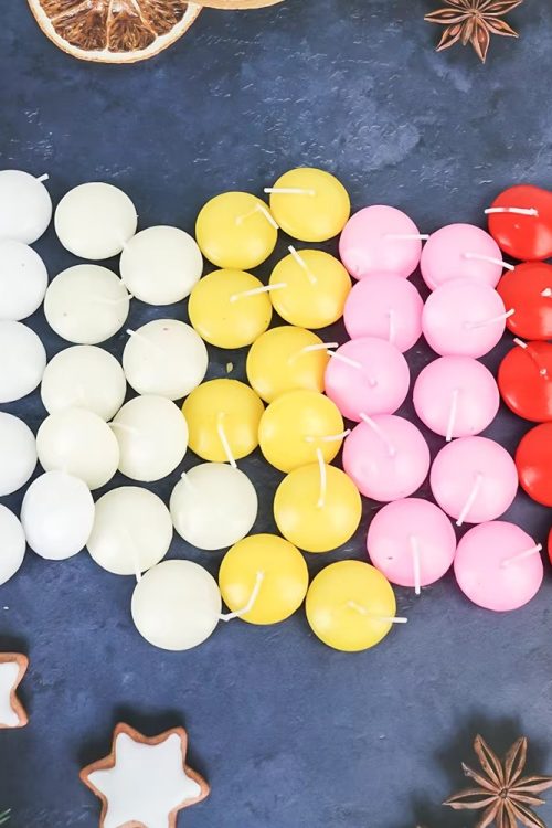 Round Shaped Floating candle