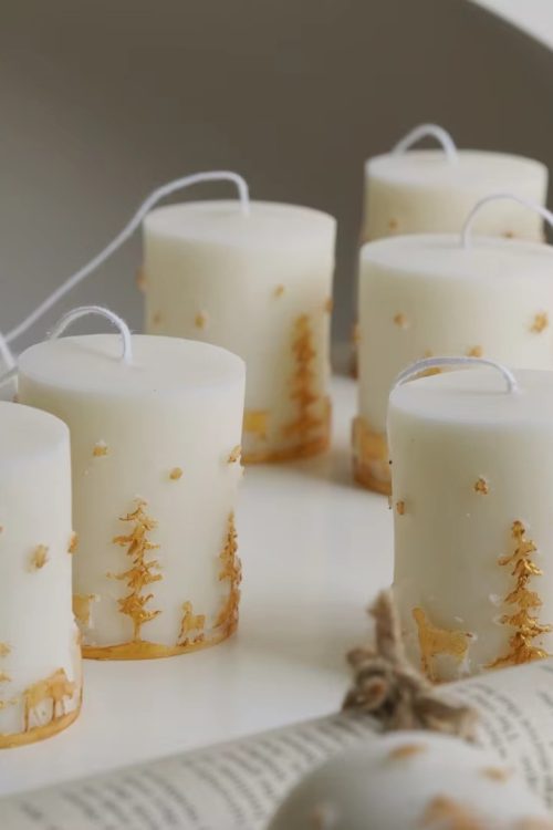 Pillar Star and  Deer Candle