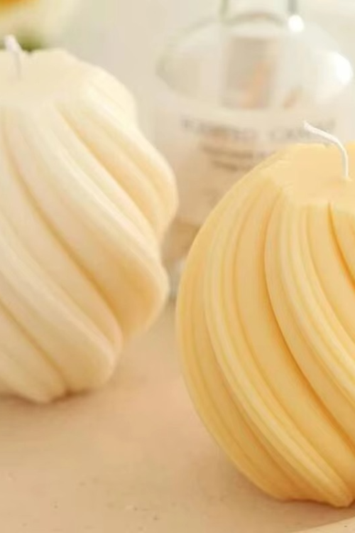 Oval Round Pot Shape Candle