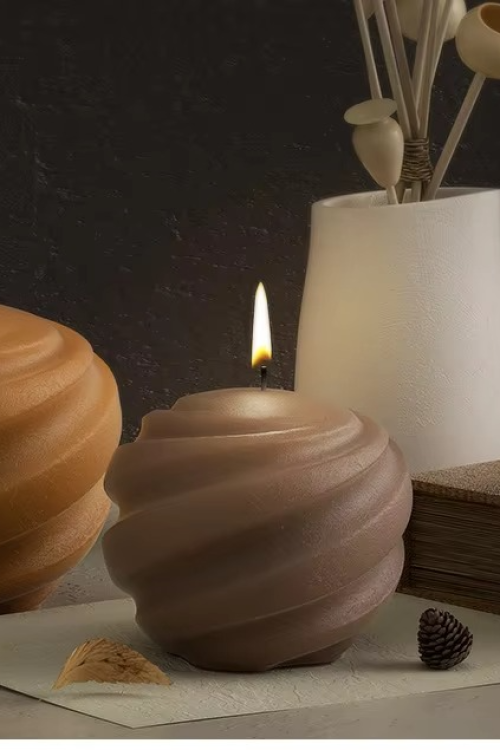 Round Pot Shape Candle