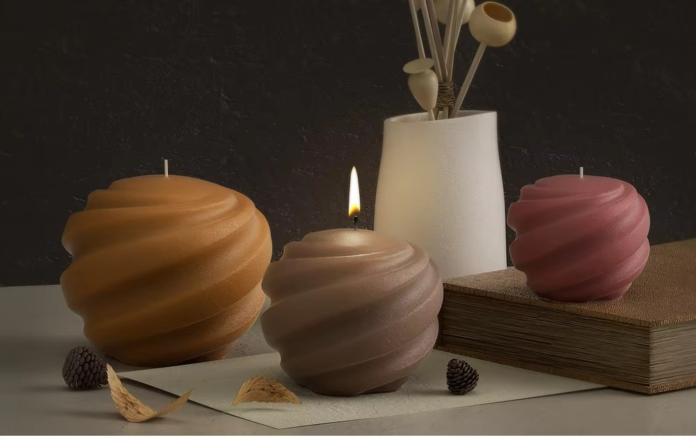 Round Pot Shape Candle