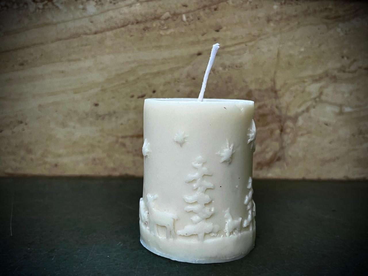 Pillar Star and Deer Candle - Image 5