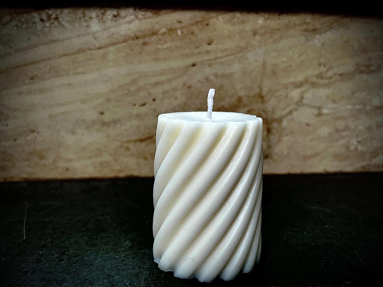 Strap Pillar Candle
